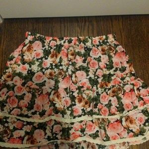 Floral skirt